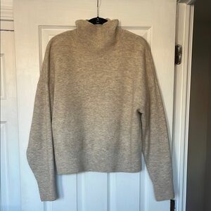 Zara Beige Turtleneck Sweater